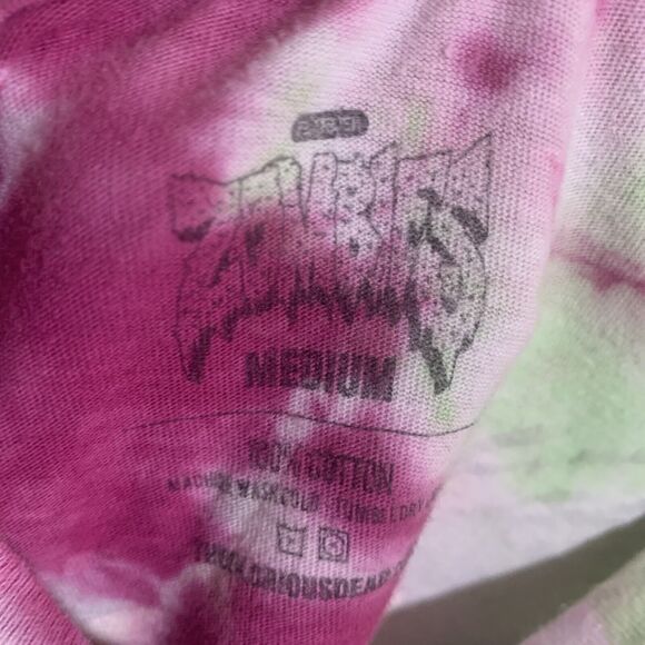 Flatbush Zombies Graphic Logo Tie-Dye T-Shirt Adult Size Medium Double Sided - Picture 7 of 7